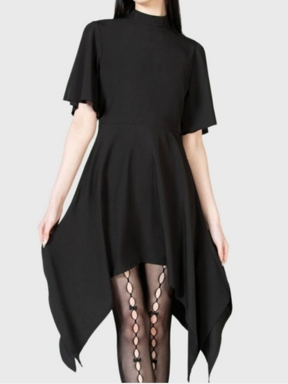 Killstar Anastazia Dress Medium Black Goth